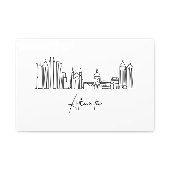 Atlanta Skyline Canvas Print