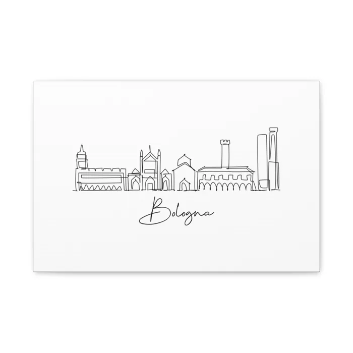 Bologna Skyline Canvas Print