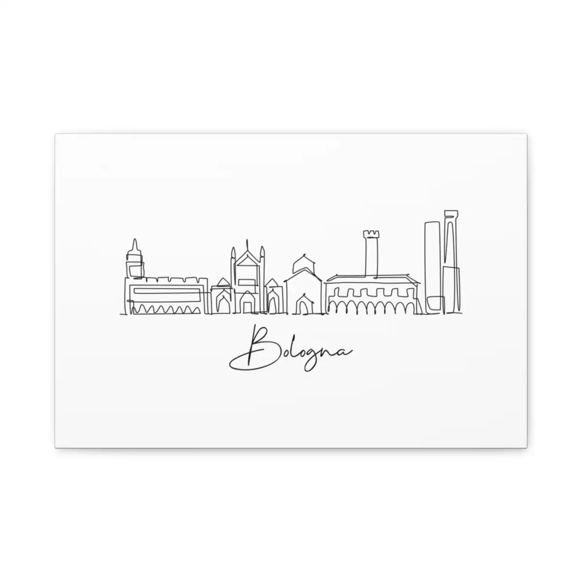 Bologna Skyline Canvas Print
