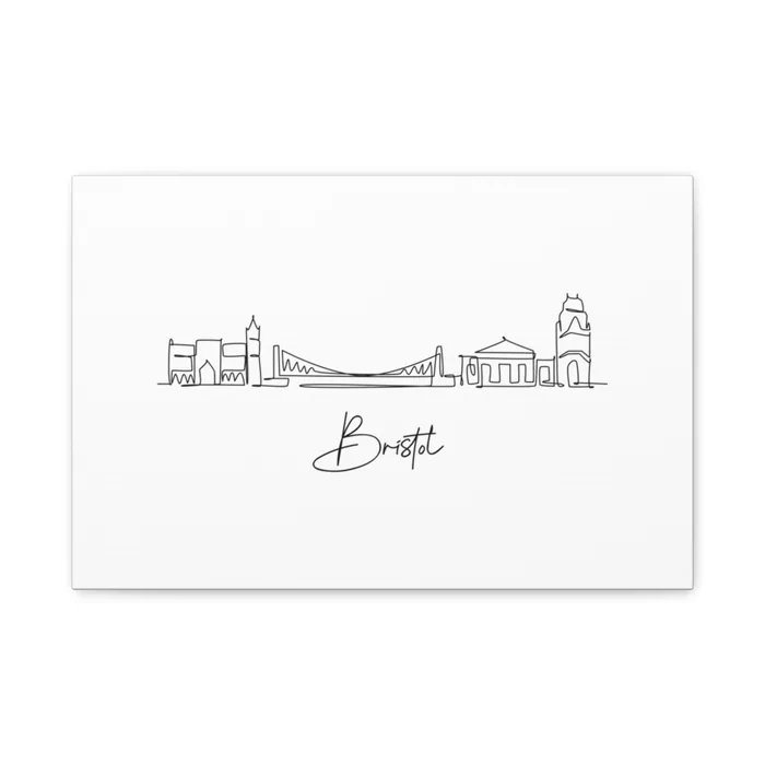 Bristol Skyline Canvas Print