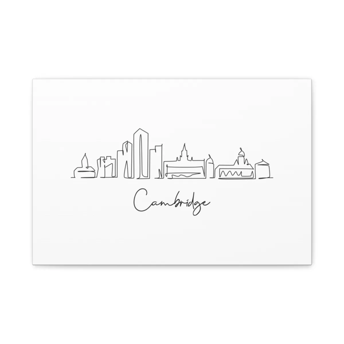 Cambridge Skyline Canvas Print