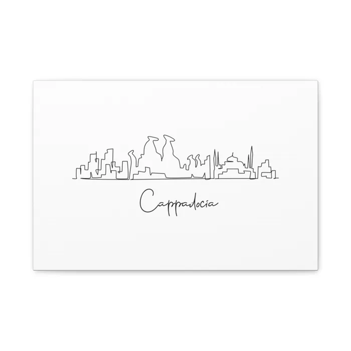 Cappadocia Skyline Canvas Print