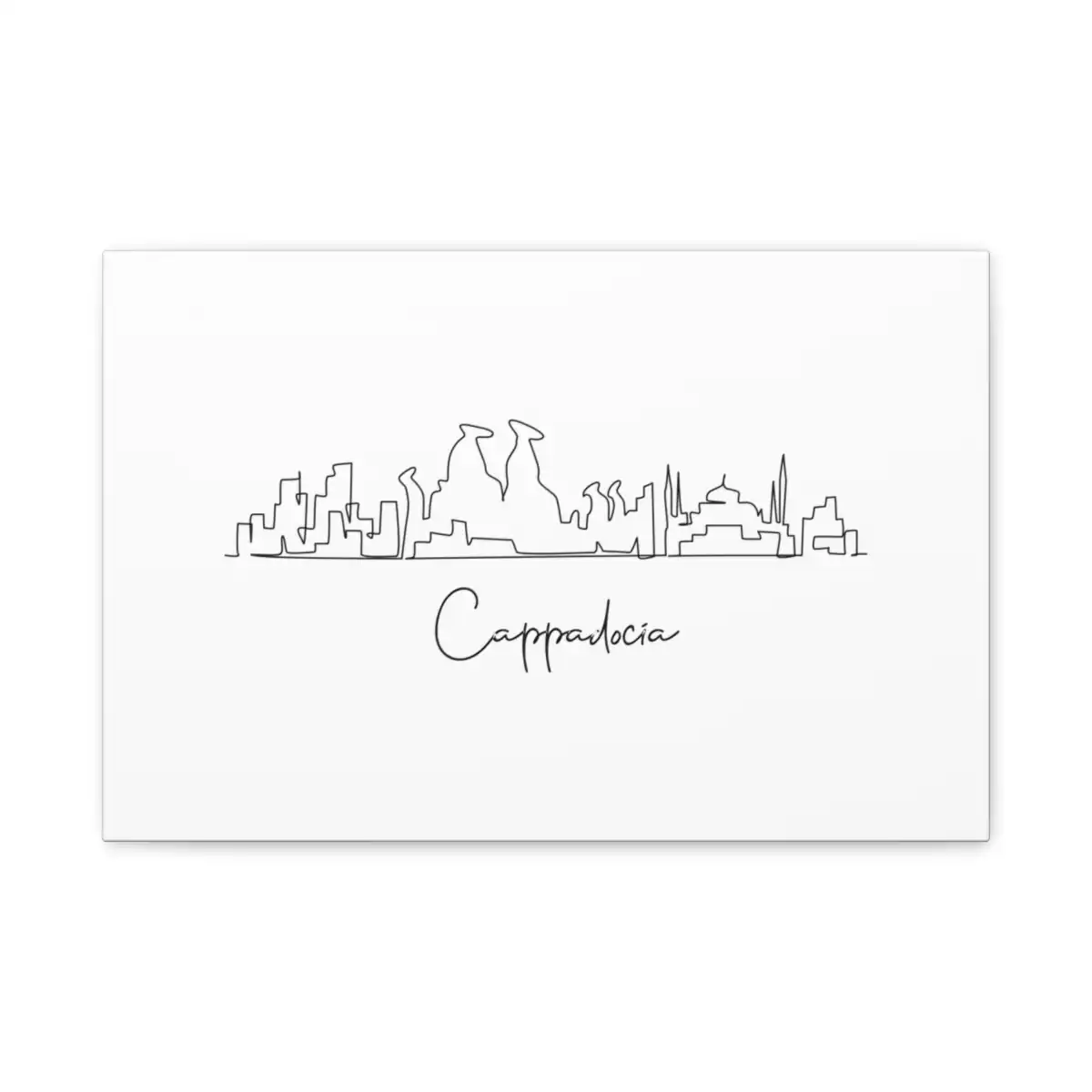Cappadocia Skyline Canvas Print