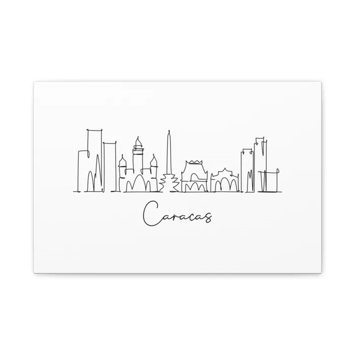 Caracas Skyline Canvas Print