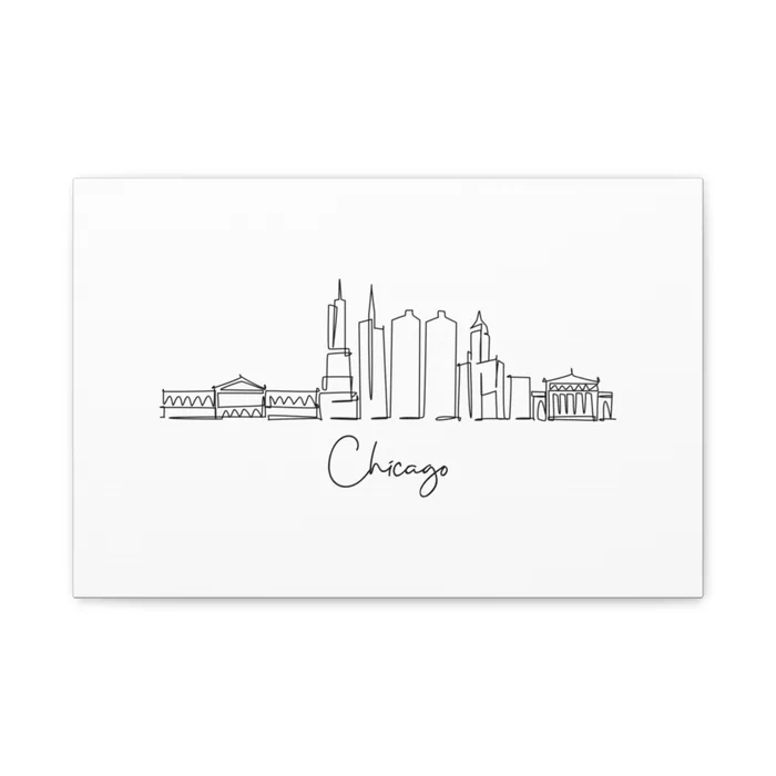 Chicago Skyline Canvas Print
