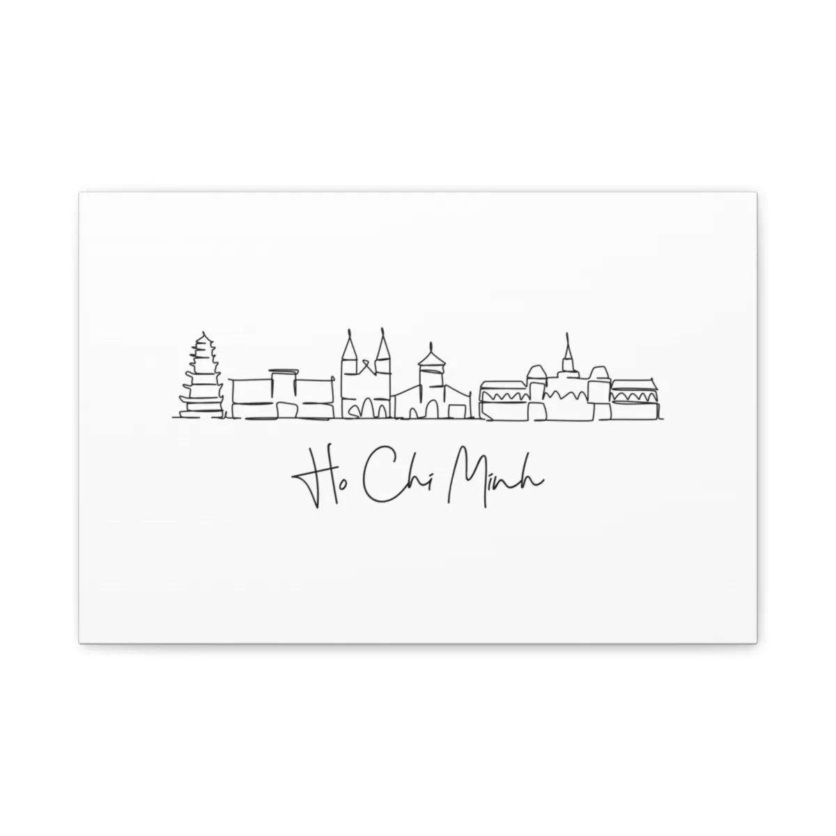 Ho Chi Minh City Skyline Canvas Print