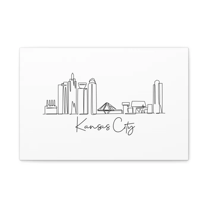 Kansas City Skyline Canvas Print