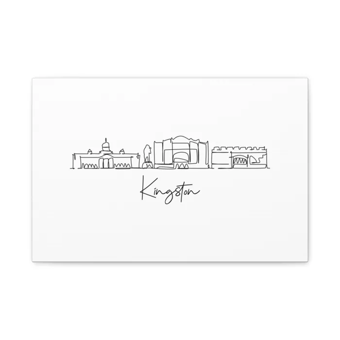 Kingston Skyline Canvas Print