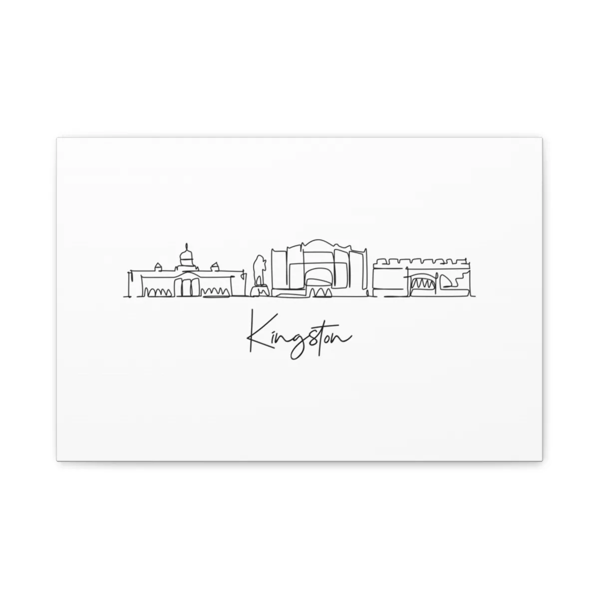Kingston Skyline Canvas Print