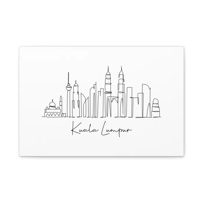 Kuala Lumpur Skyline Canvas Print