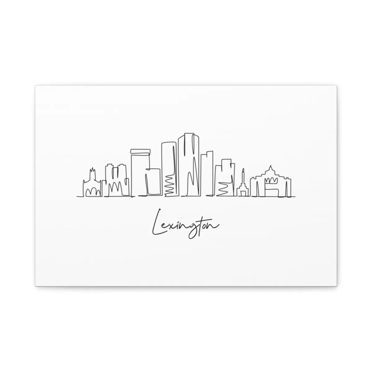 Lexington Skyline Canvas Print