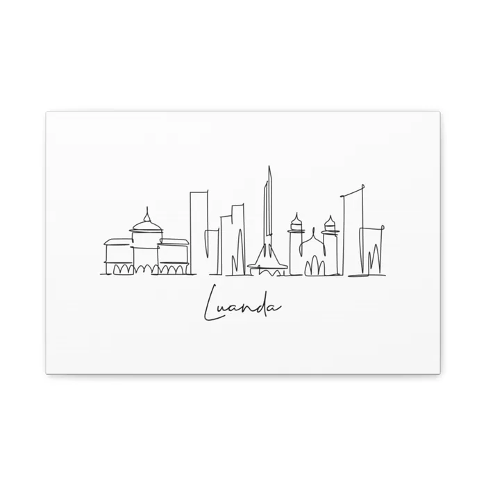 Luanda Skyline Canvas Print