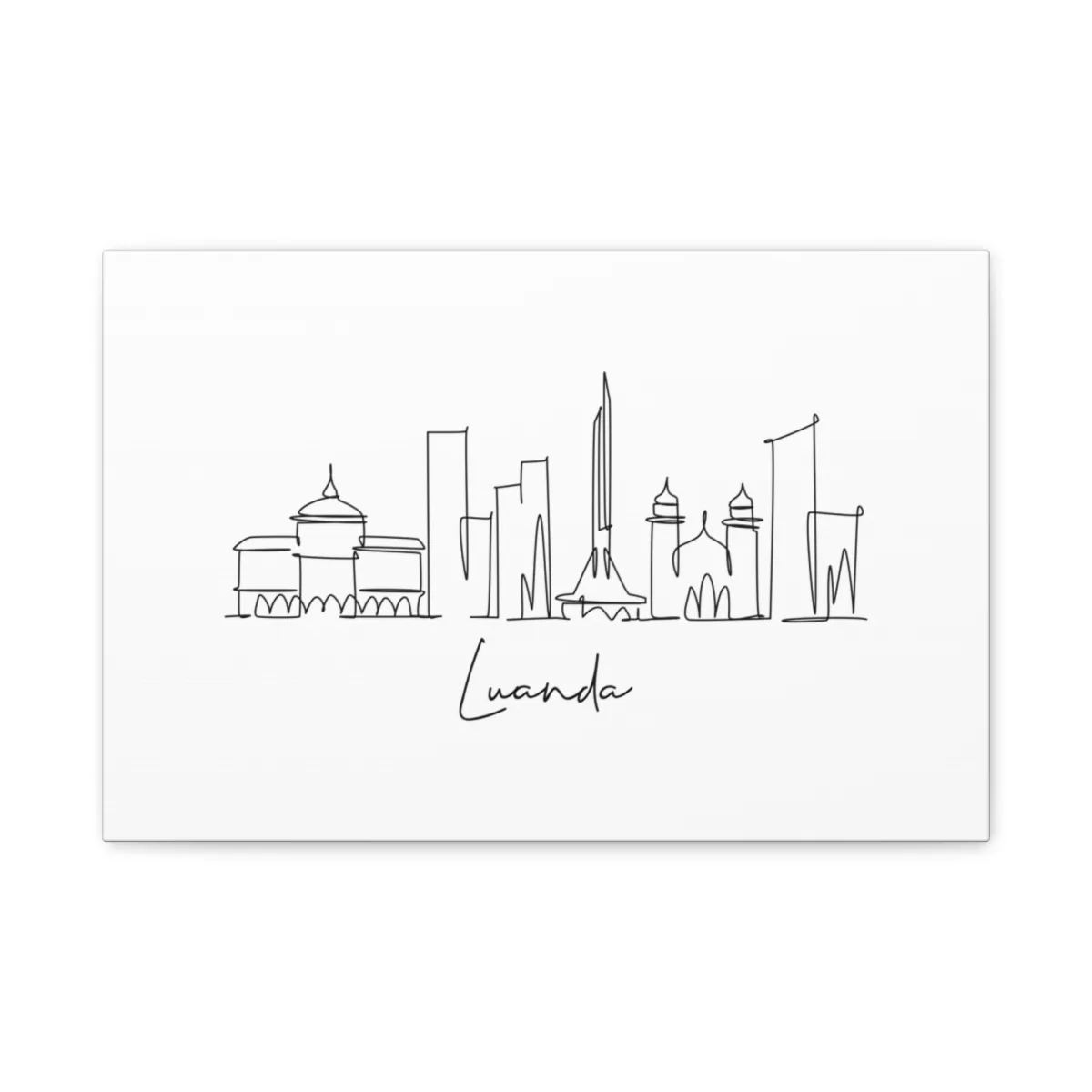 Luanda Skyline Canvas Print