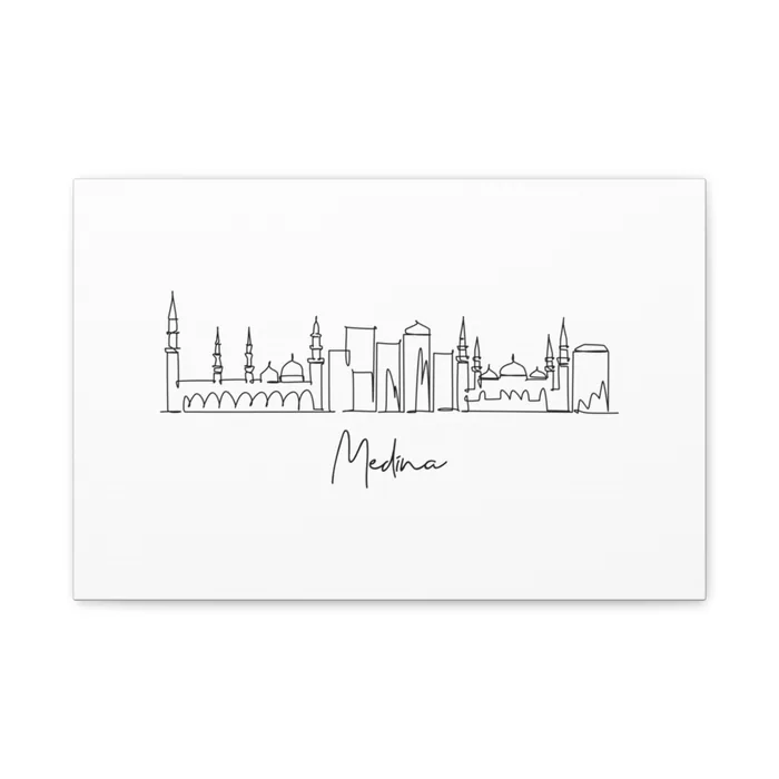 Medina Skyline Canvas Print
