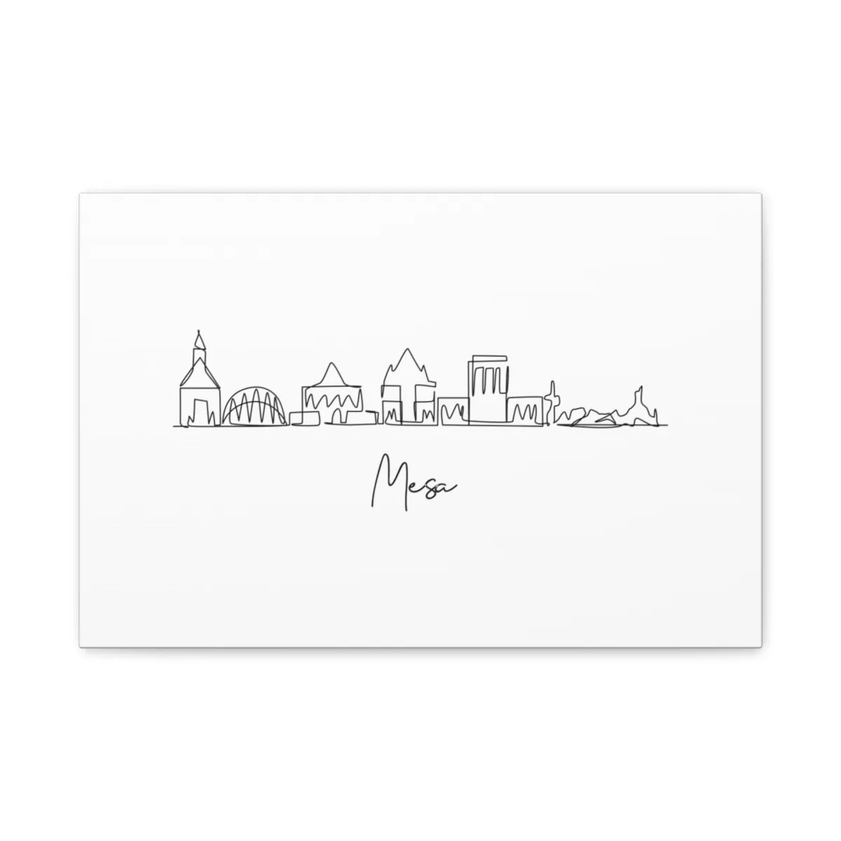 Mesa Skyline Canvas Print