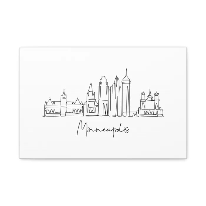 Minneapolis Skyline Canvas Print