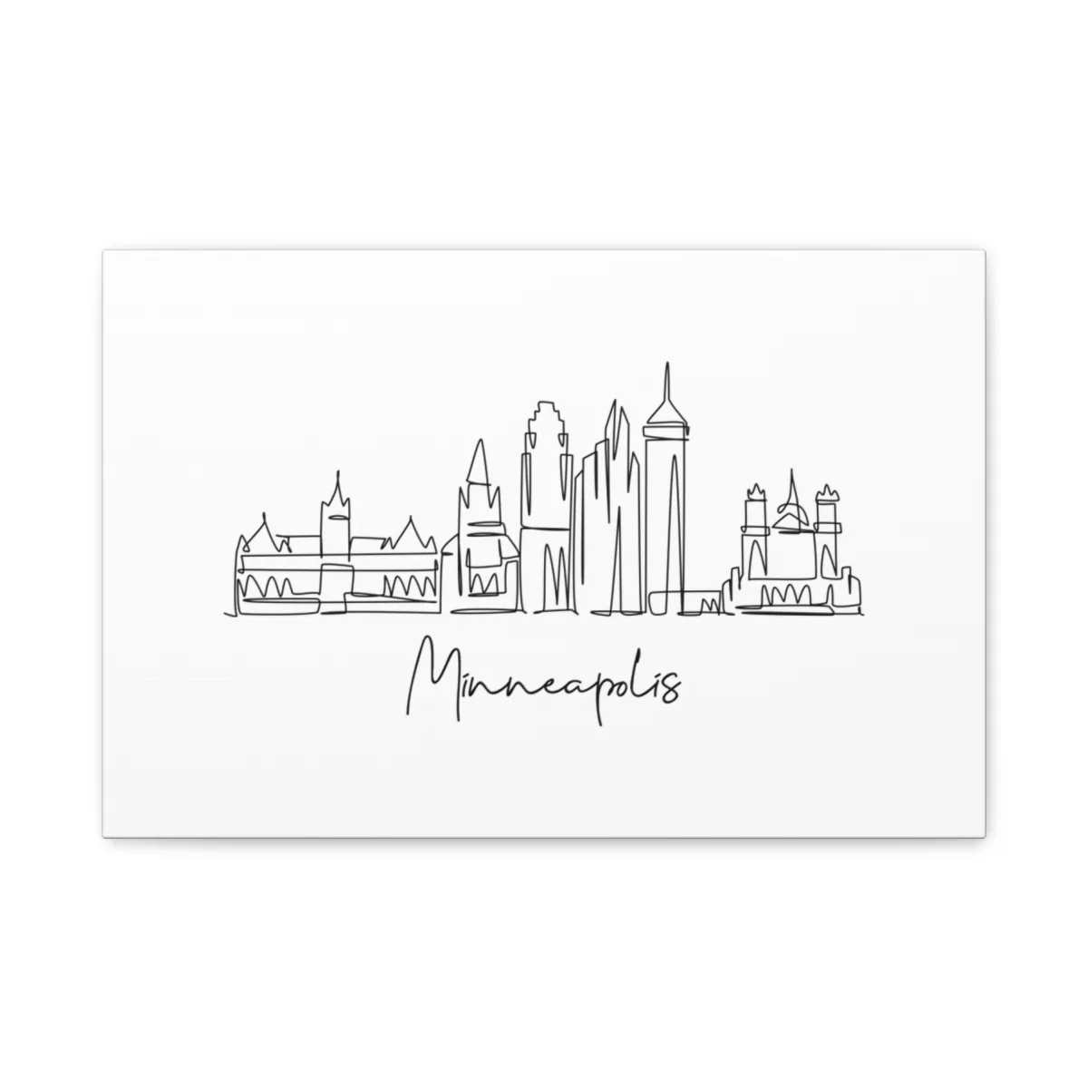 Minneapolis Skyline Canvas Print