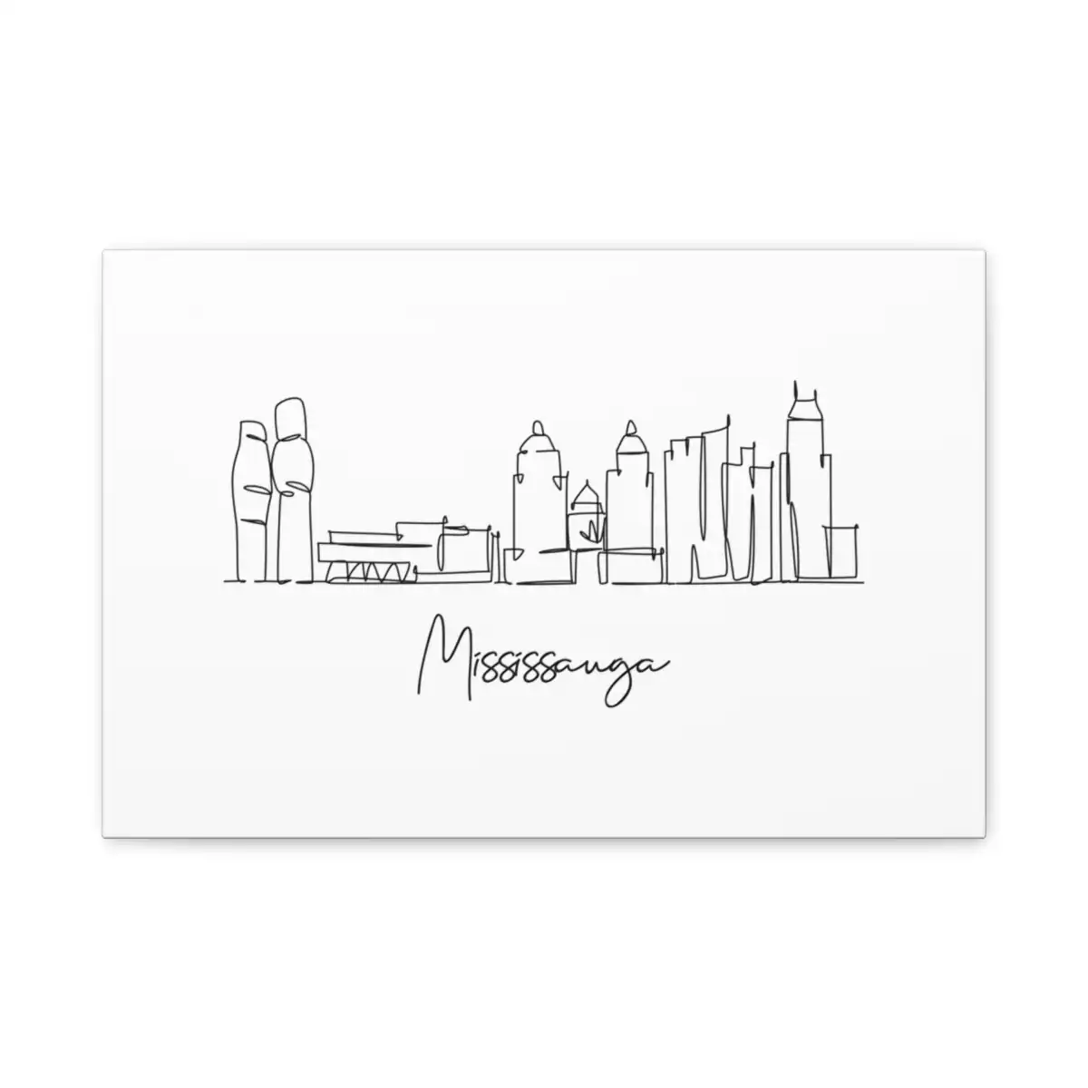Mississauga Skyline Canvas Print