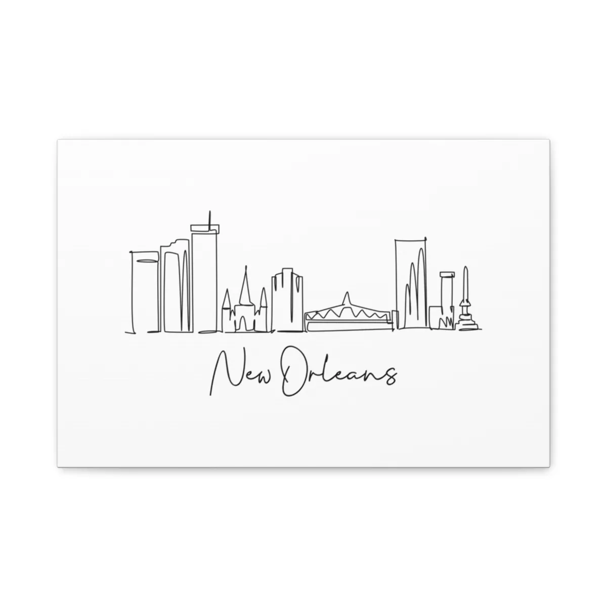 New Orleans Skyline Canvas Print