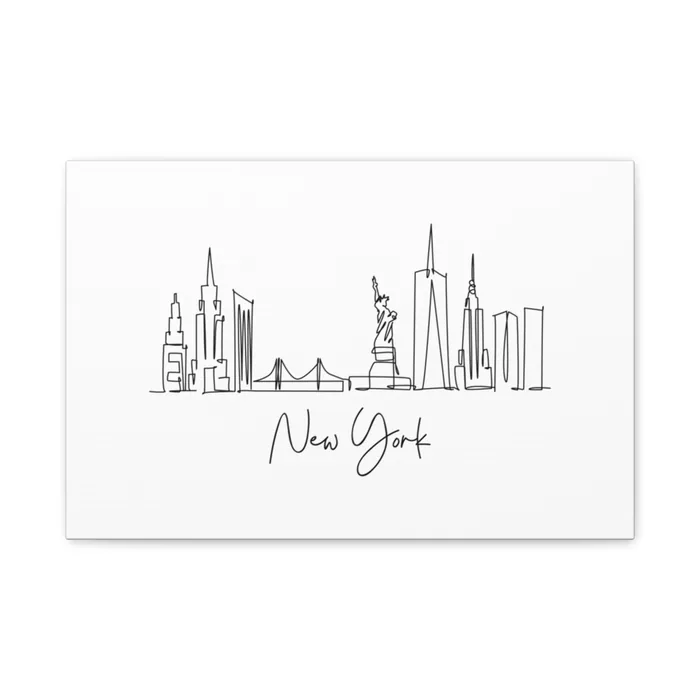 New York Skyline Canvas Print