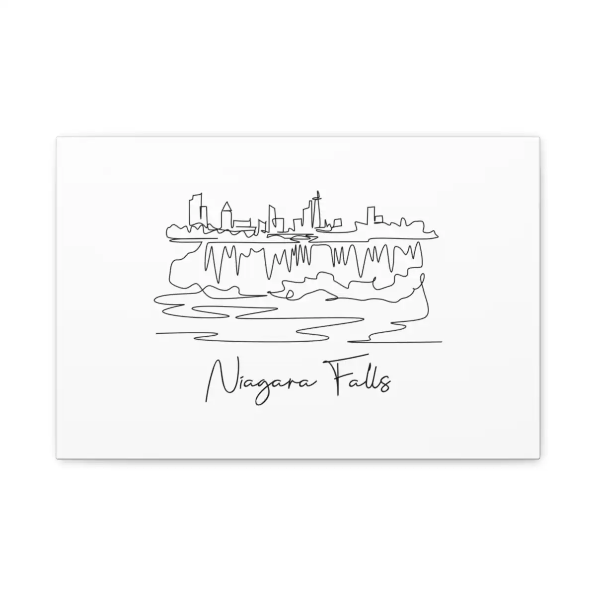 Niagara Falls Skyline Canvas Print