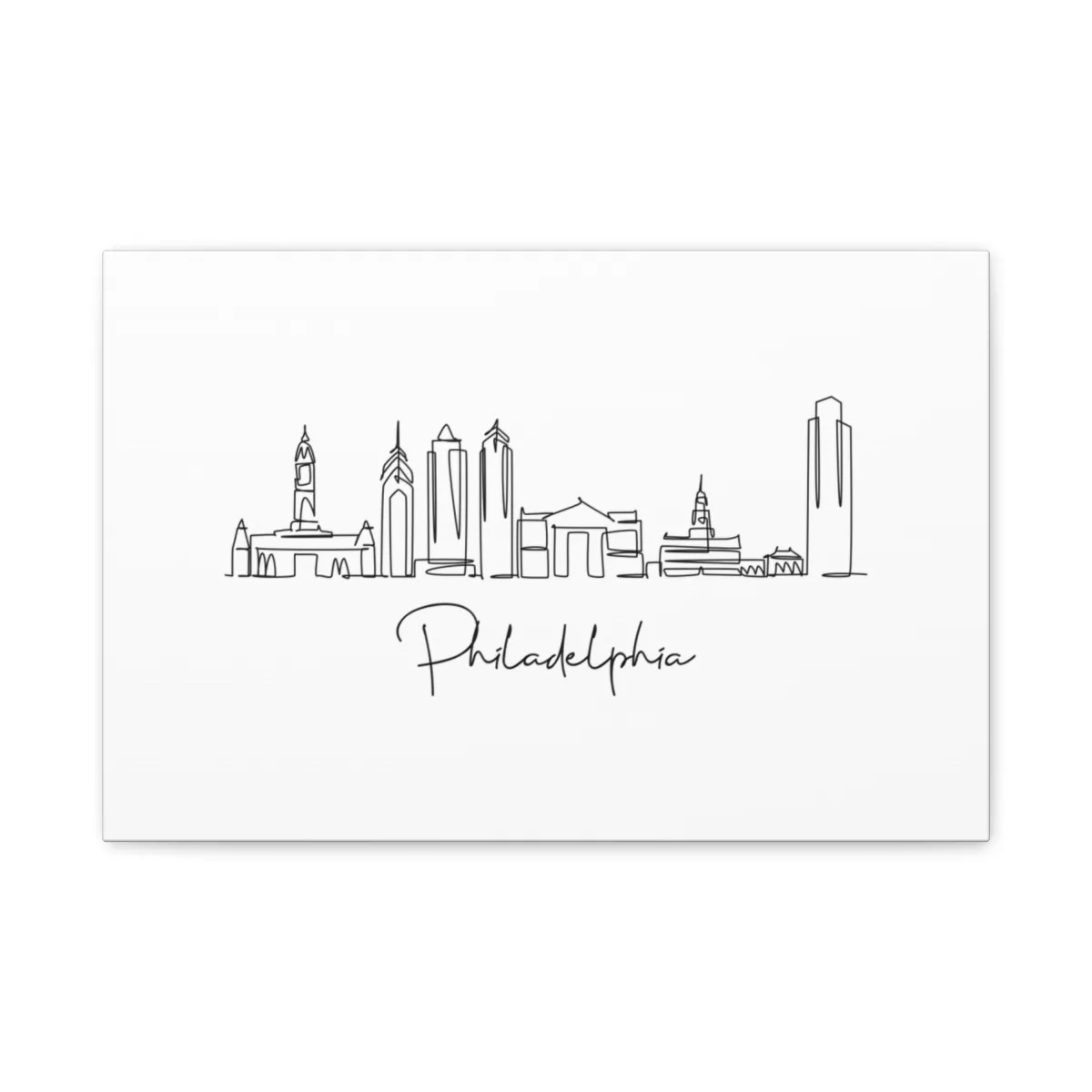 Philadelphia Skyline Canvas Print