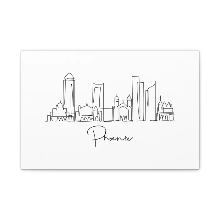 Phoenix Skyline Canvas Print