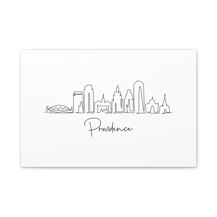 Providence Skyline Canvas Print