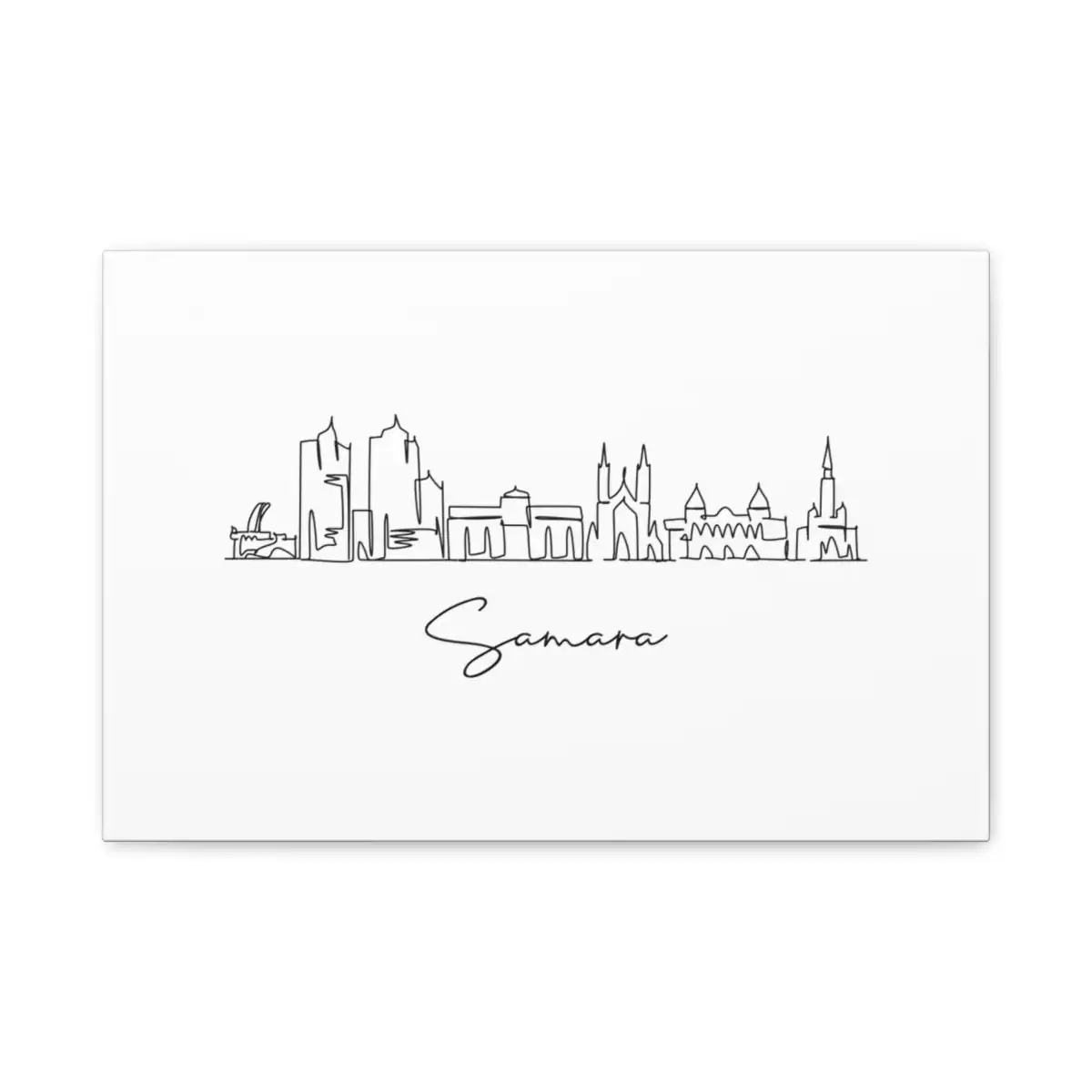 Samara Skyline Canvas Print