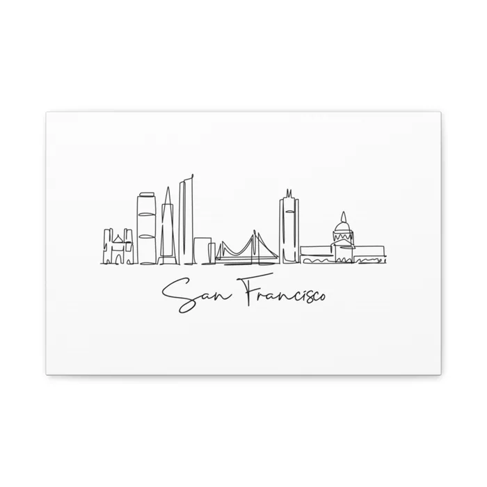 San Francisco Skyline Canvas Print