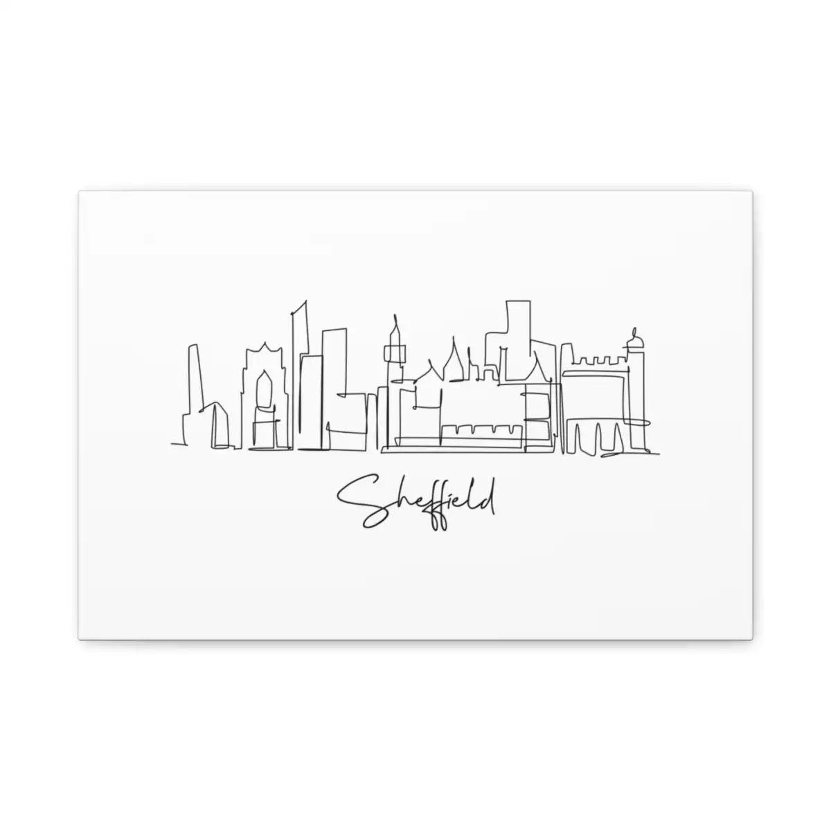 Sheffield Skyline Canvas Print