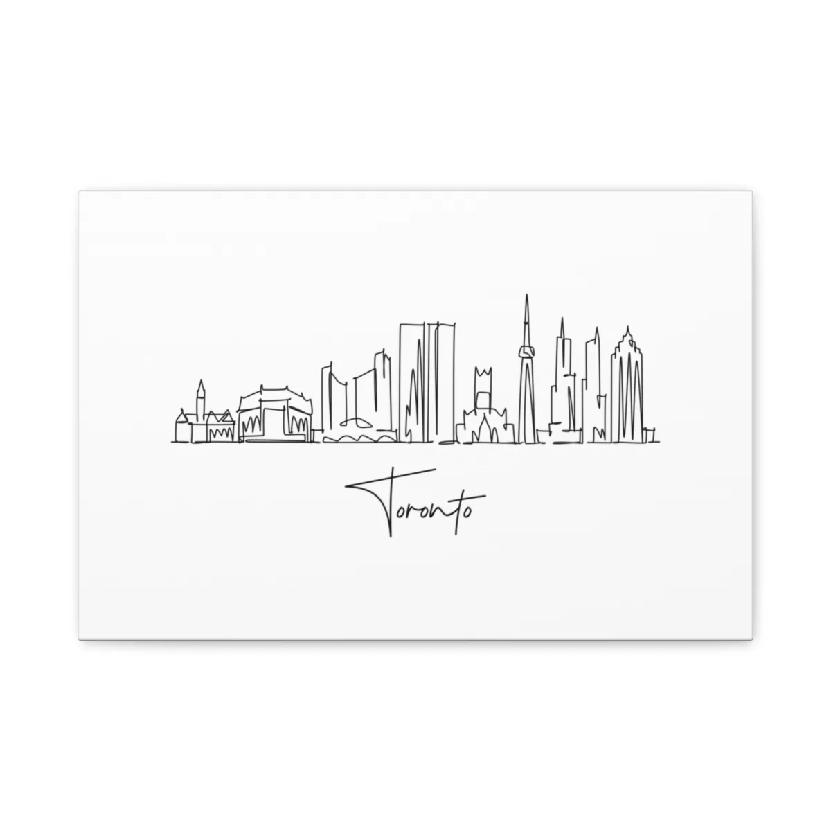 Toronto Skyline Canvas Print