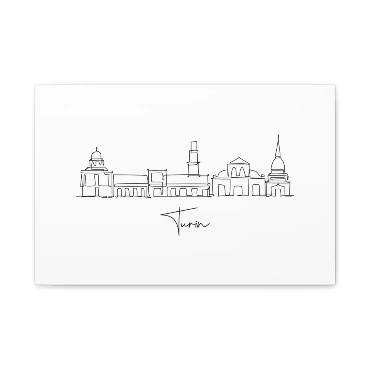 Turin Skyline Canvas Print