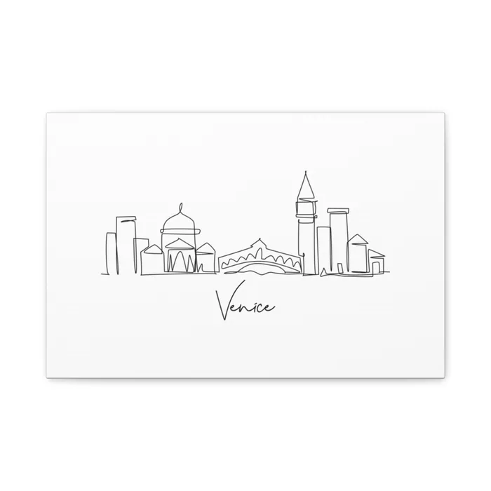 Venice Skyline Canvas Print