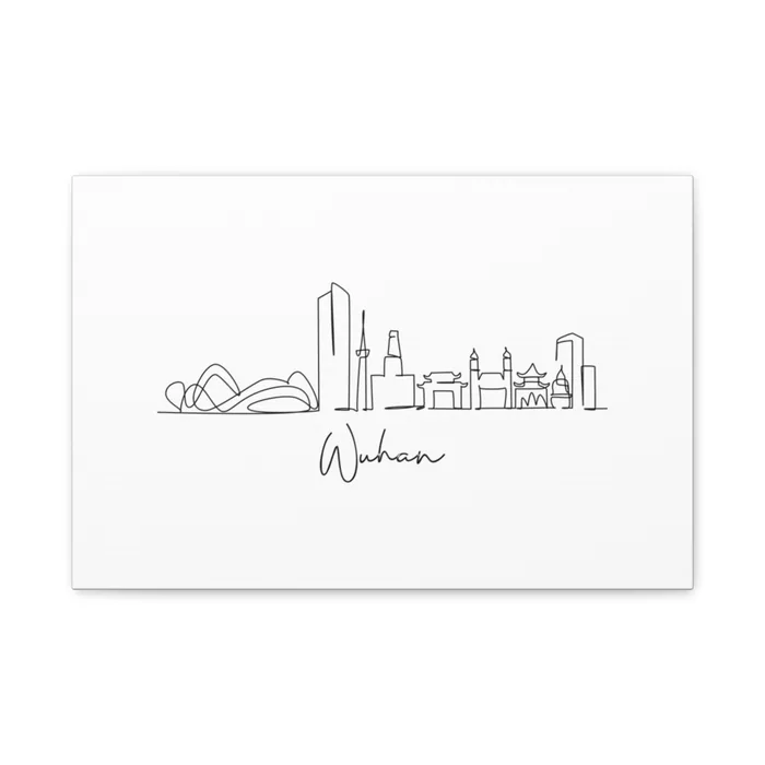 Wuhan Skyline Canvas Print