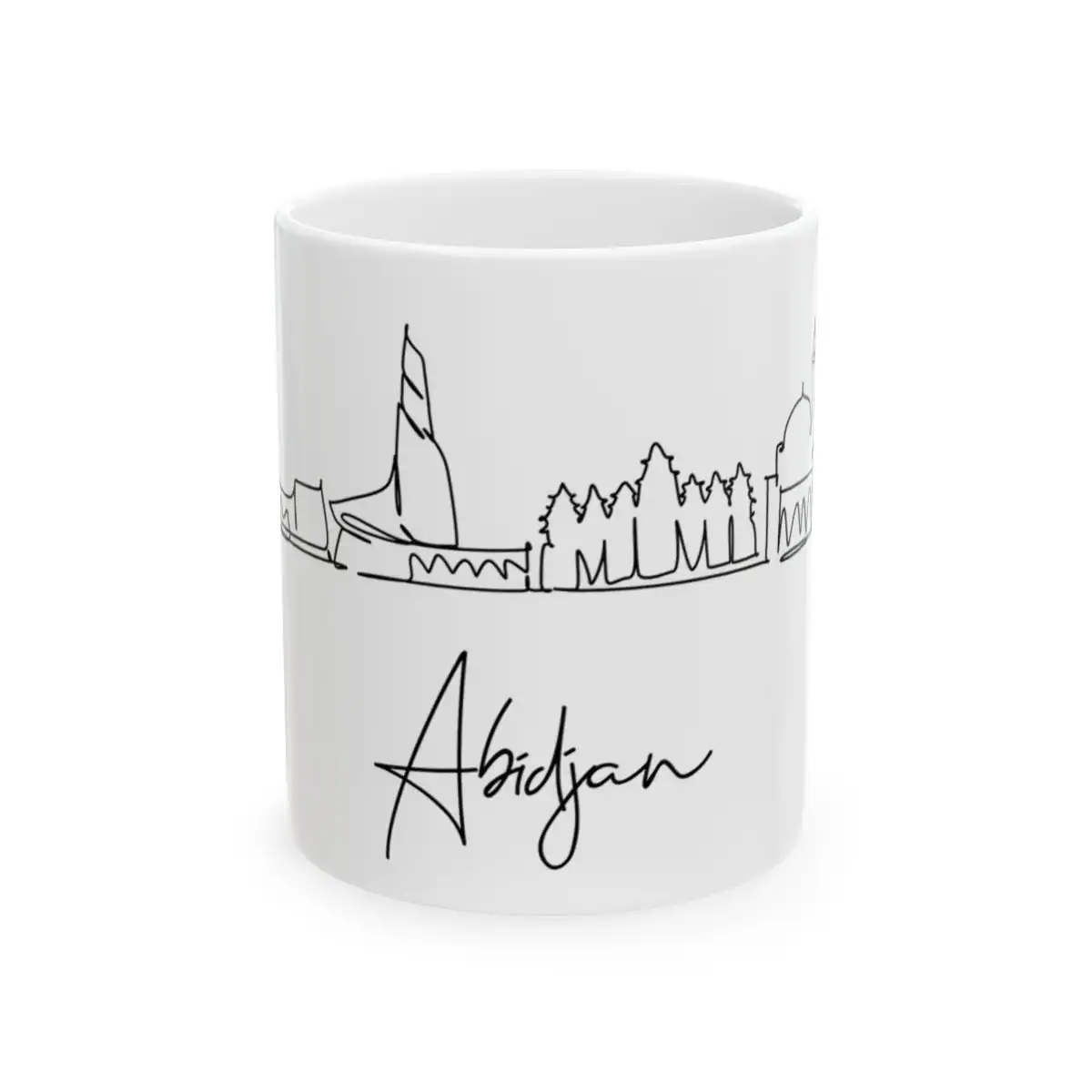 Abidjan Skyline Mug