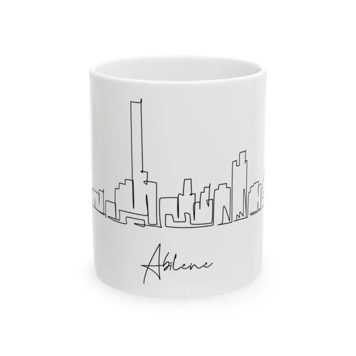 Abilene Skyline Mug