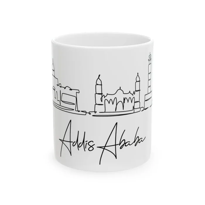 Addis Ababa Skyline Mug