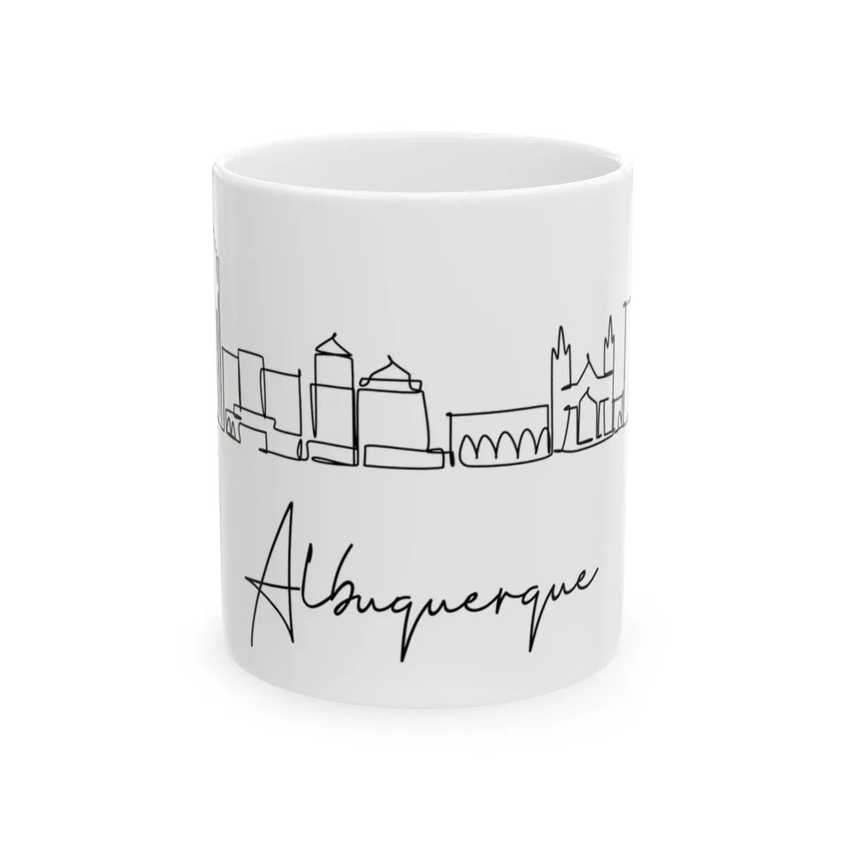 Albuquerque Skyline Mug