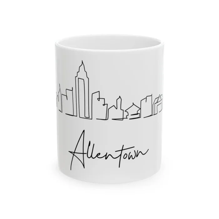 Allentown Skyline Mug