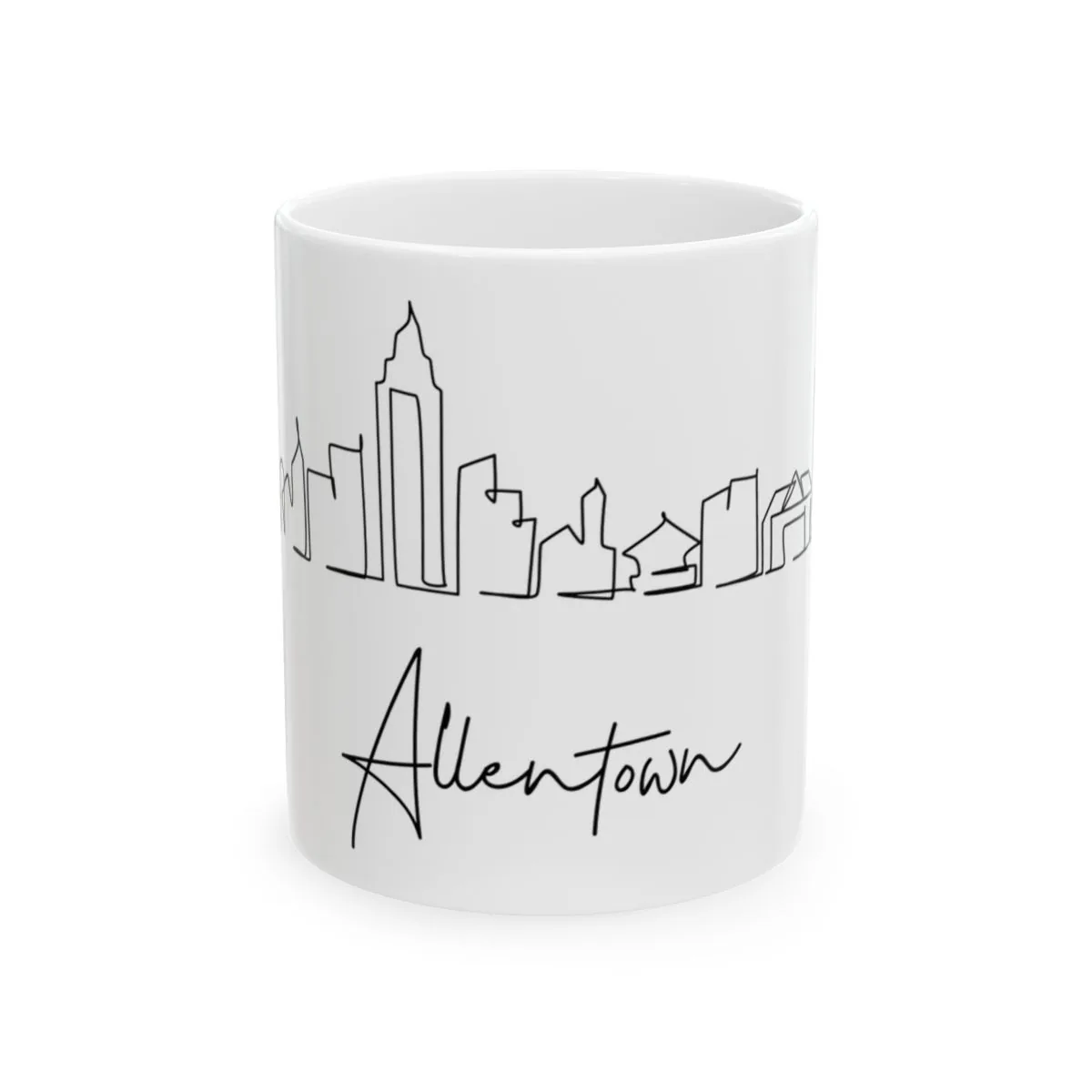 Allentown Skyline Mug
