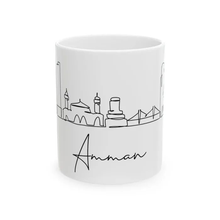 Amman Skyline Mug