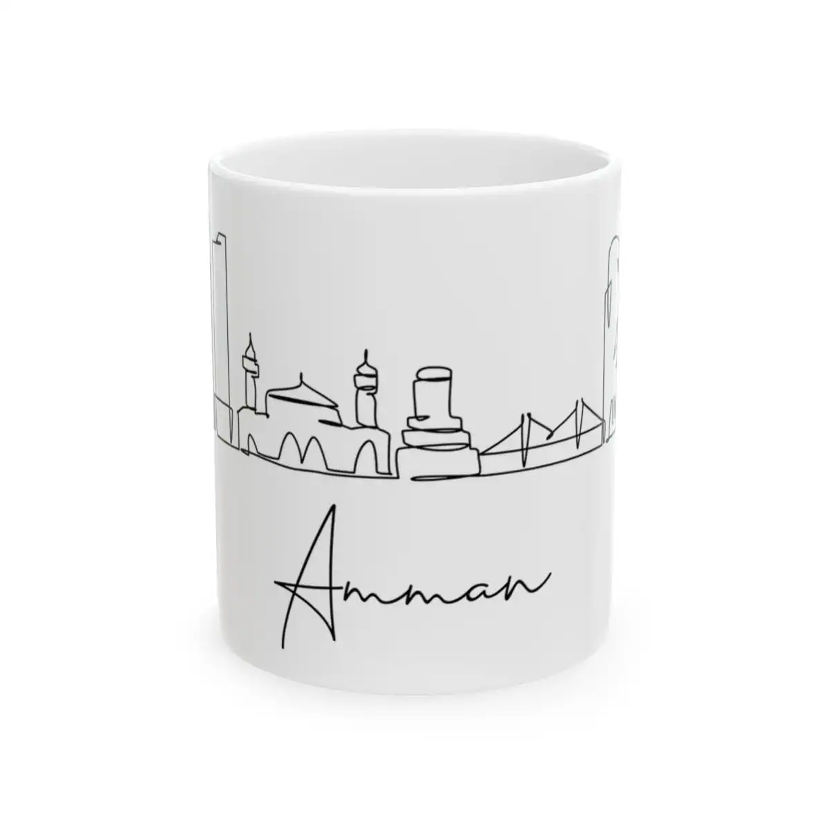 Amman Skyline Mug