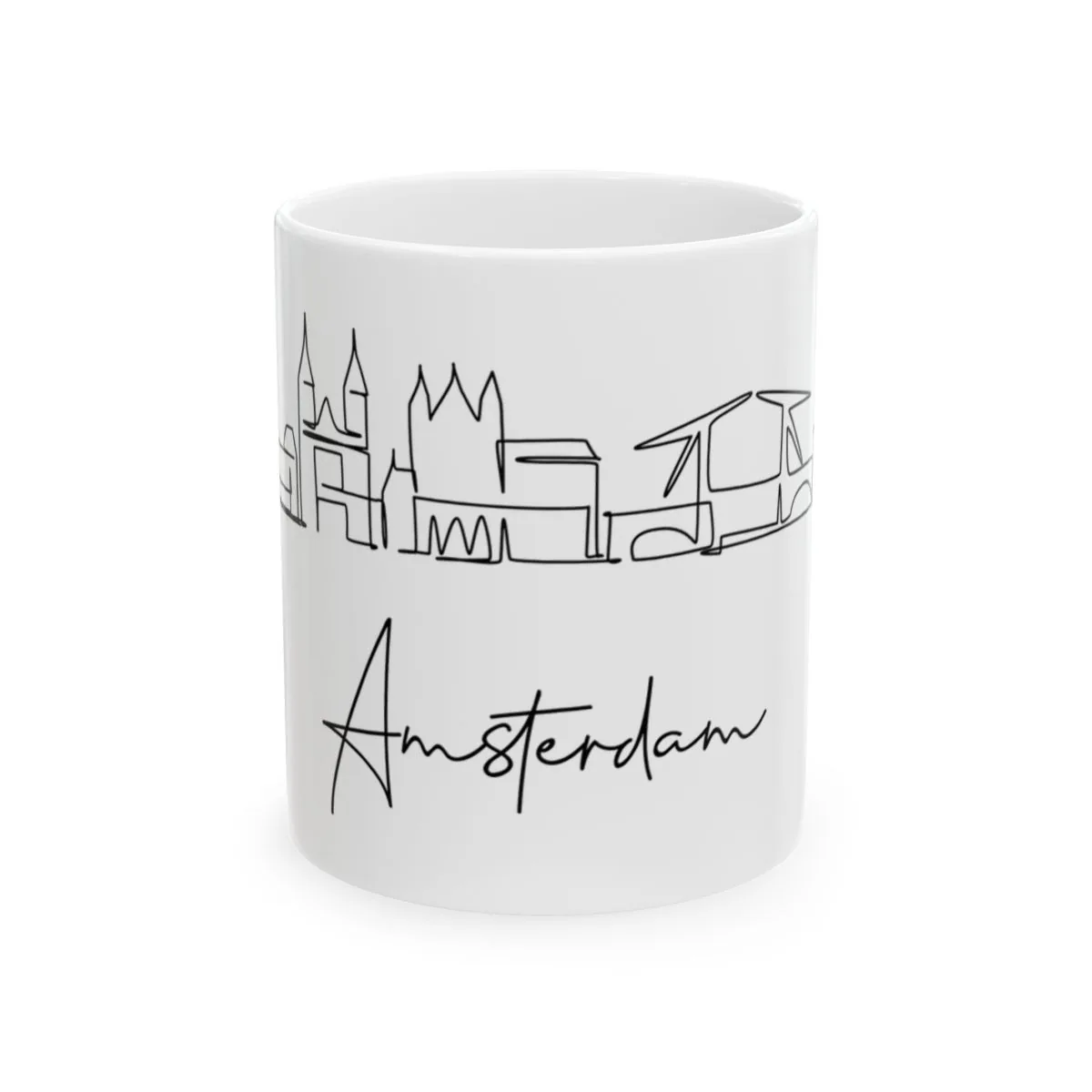Amsterdam Skyline Mug