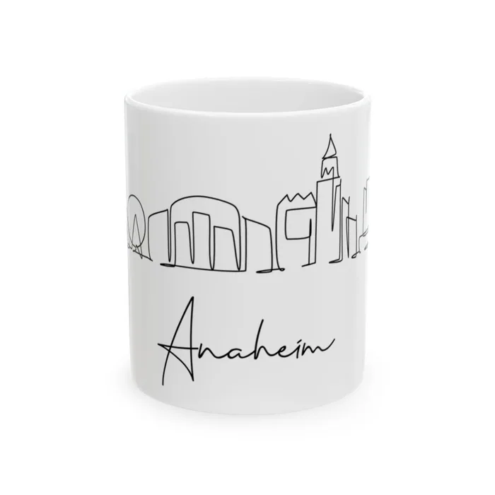 Anaheim Skyline Mug