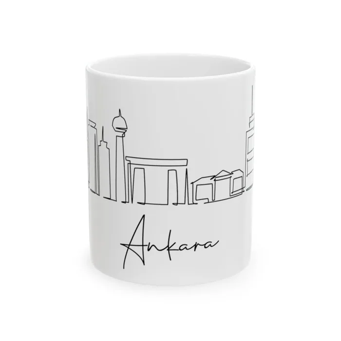 Ankara Skyline Mug