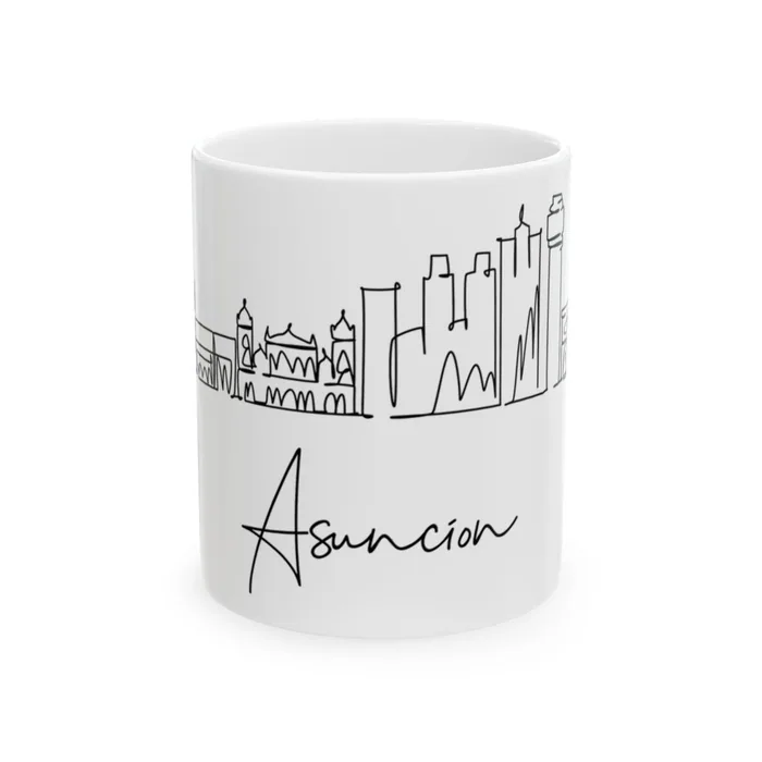 Asuncion Skyline Mug