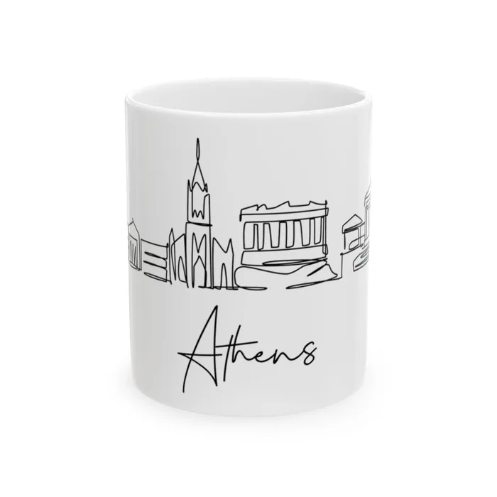 Athens Skyline Mug
