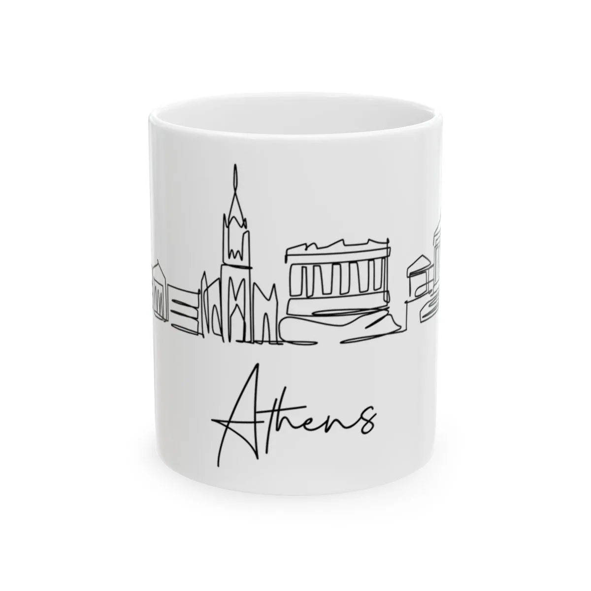 Athens Skyline Mug
