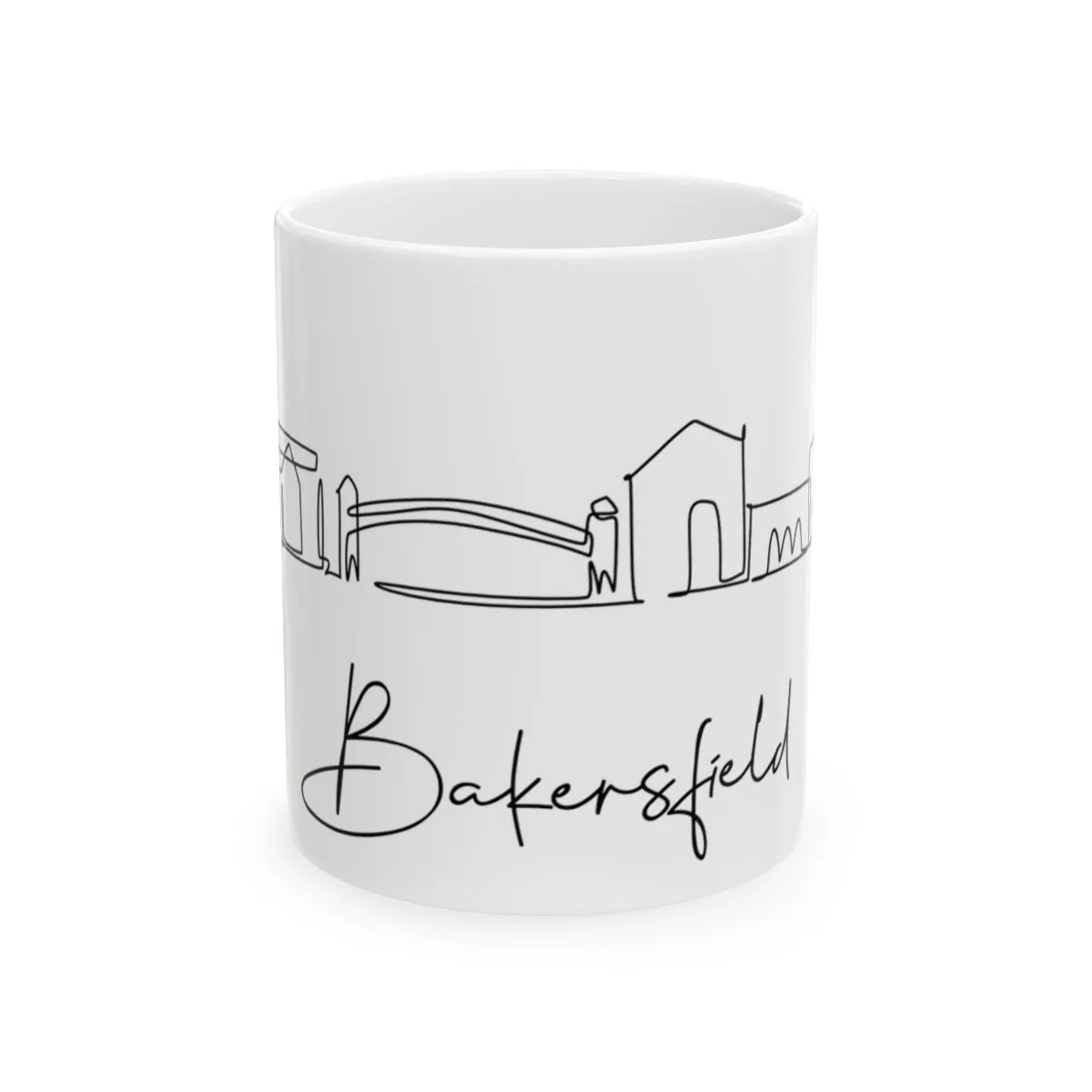 Bakersfield Skyline Mug